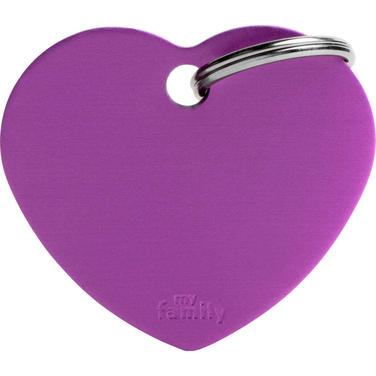 Hundetegn My Family basic Hjerte - gratis gravering