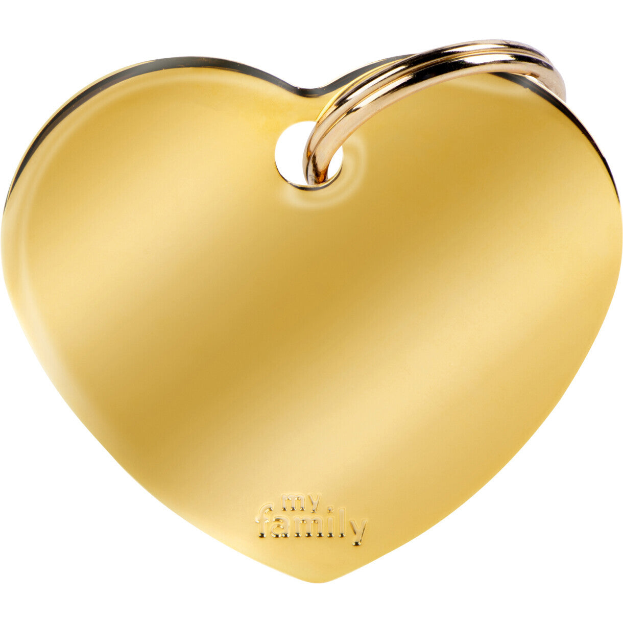 Hundetegn My Family basic Hjerte - gratis gravering