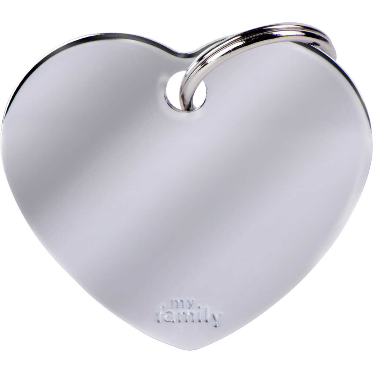 Hundetegn My Family basic Hjerte - gratis gravering