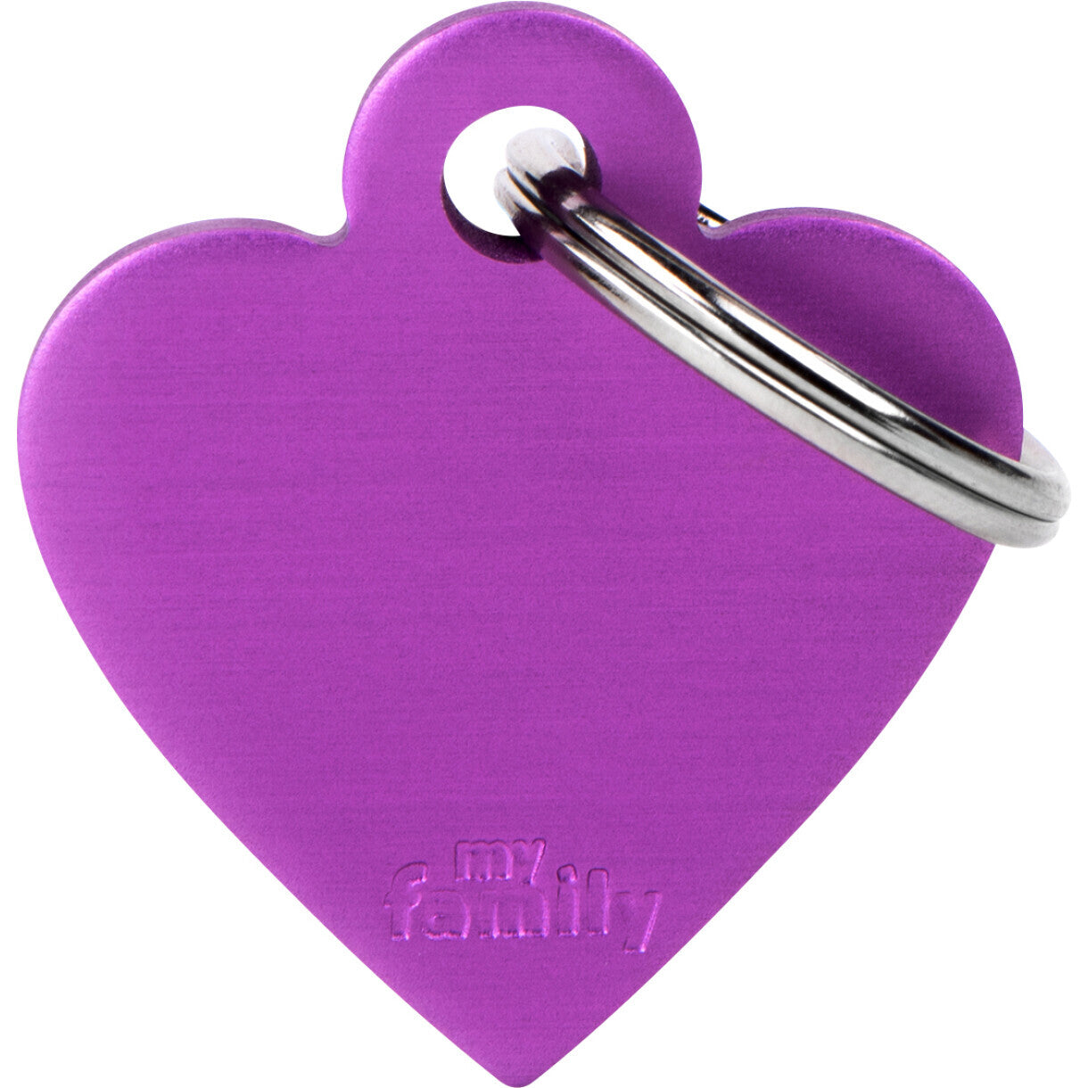 Hundetegn My Family basic Hjerte - gratis gravering