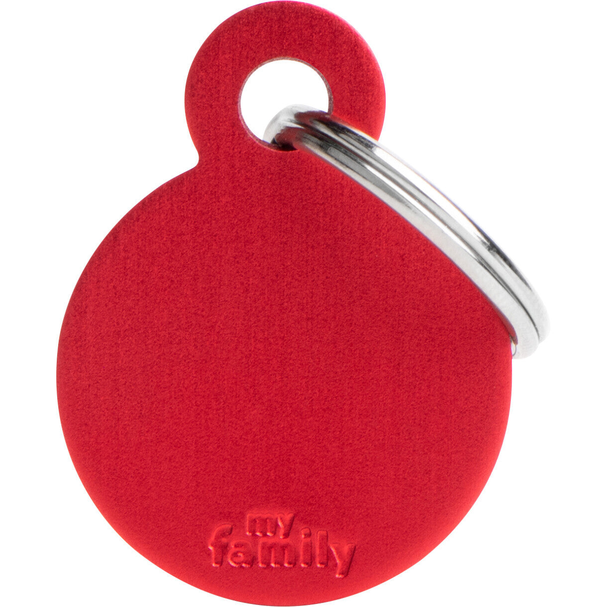 Hundetegn My Family basic Cirkel - gratis gravering