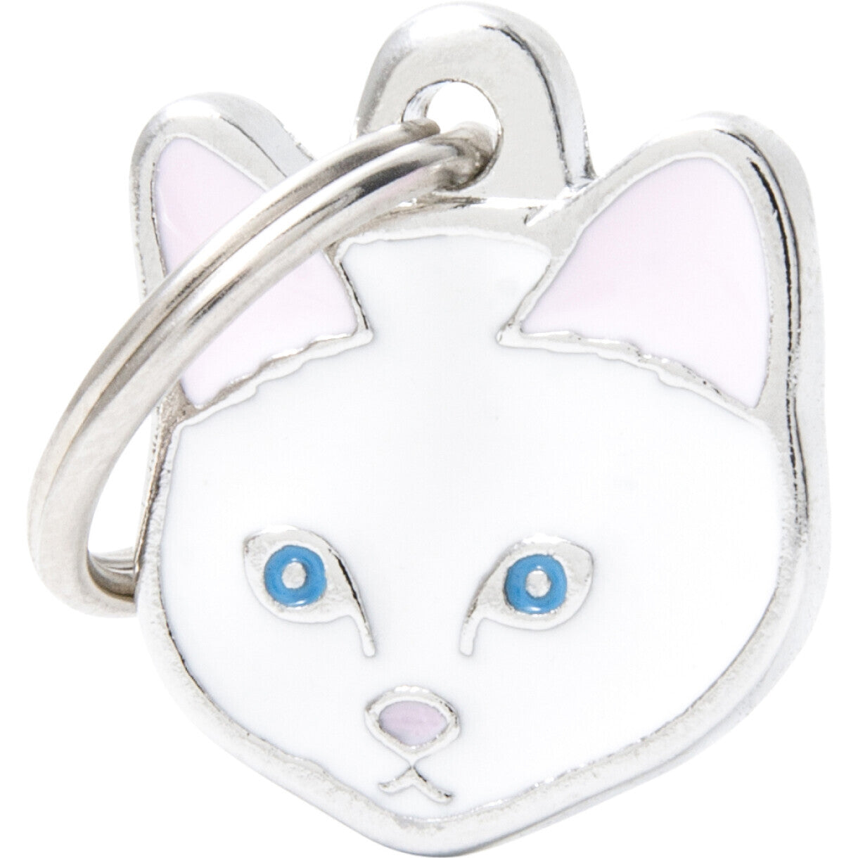 Kattetegn My Family friends Europæisk korthår hvid