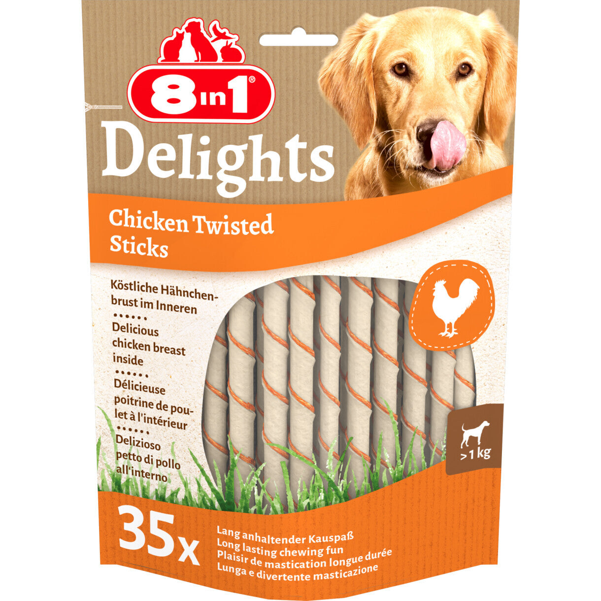8in1 Delights twisted Sticks
