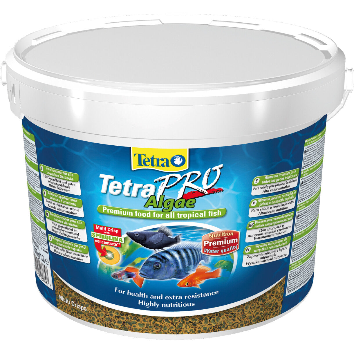 TetraPRO Algae crisps akvariefoder