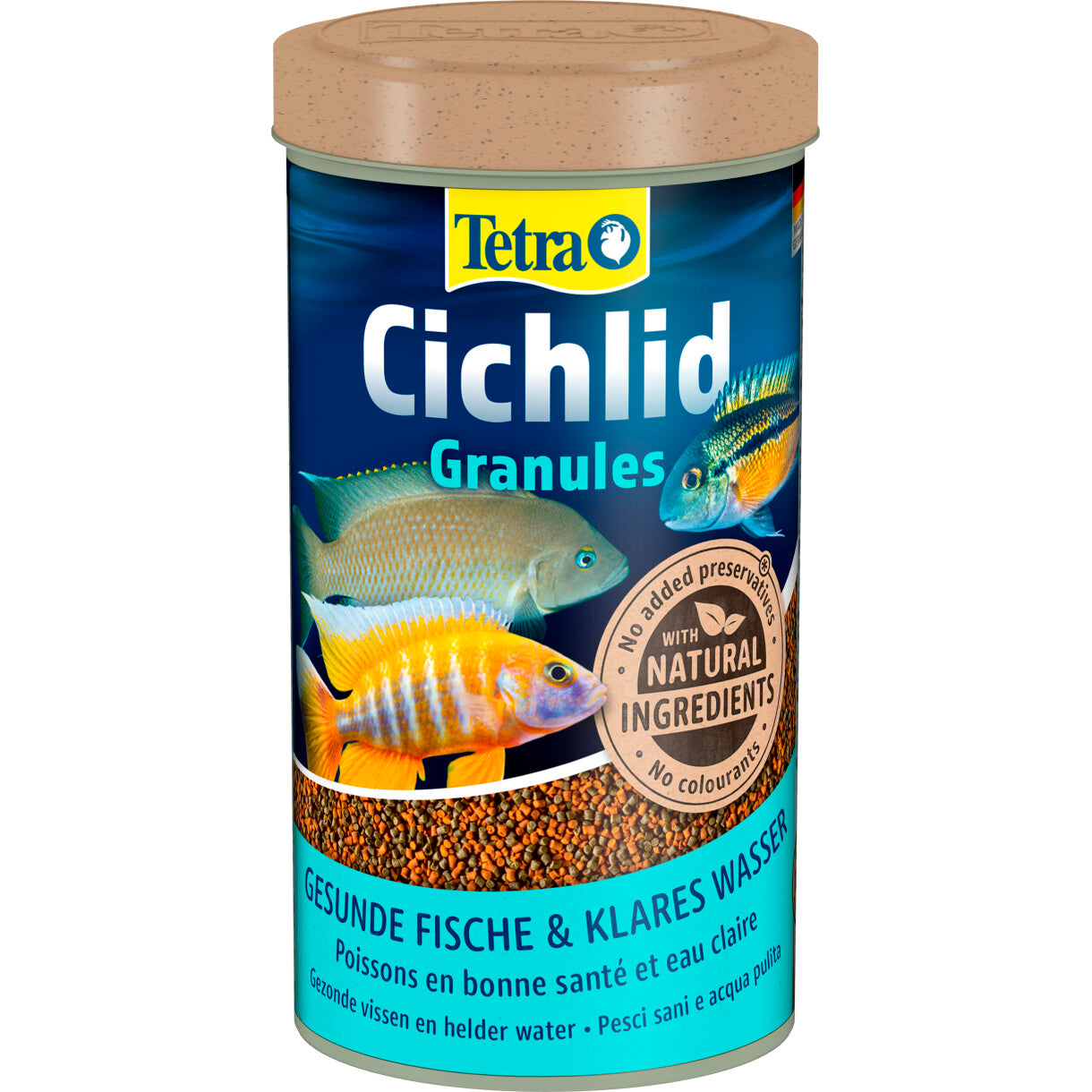 TetraCichlid Granulat foder til akvariefisk