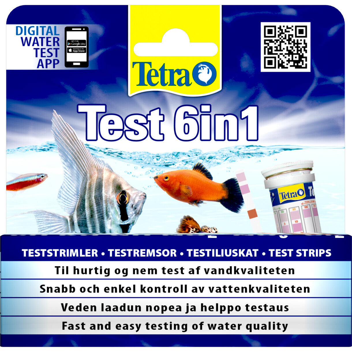 TetraTest 6 in 1 (25 stk)