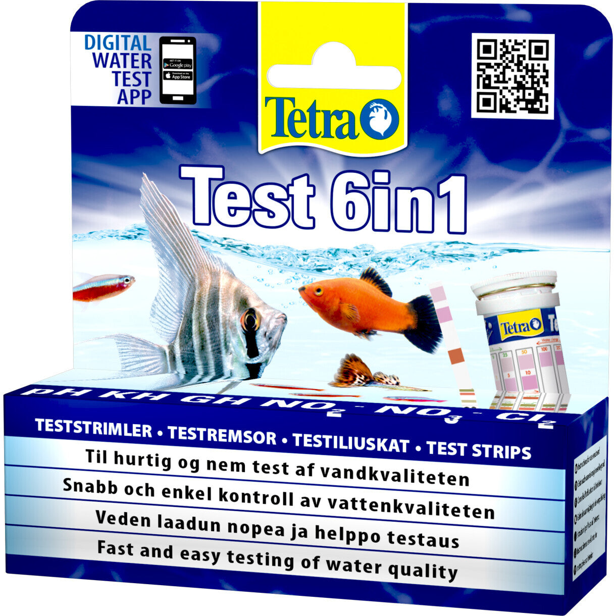 TetraTest 6 in 1 (25 stk)