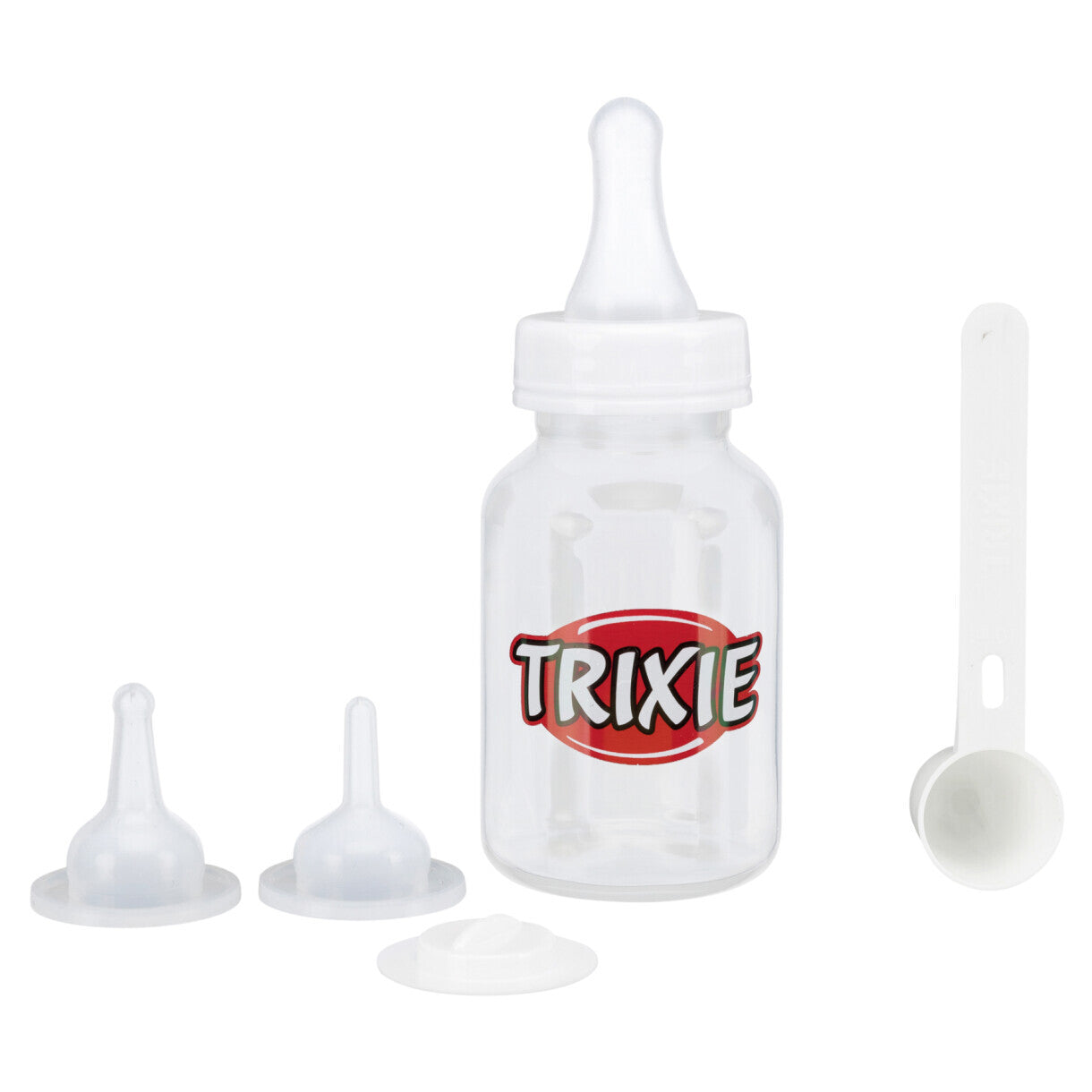 Trixie Sutteflaske sæt - 120 ml - transparent og hvid