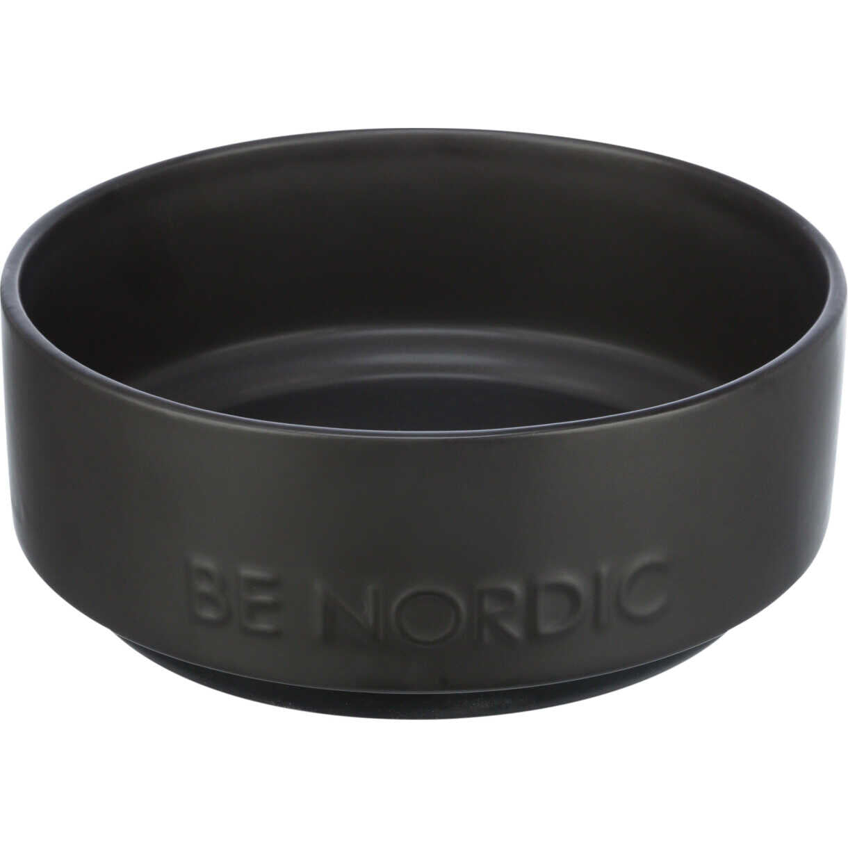 Trixie BE NORDIC hundefoder og vandskål i keramik med gummikant