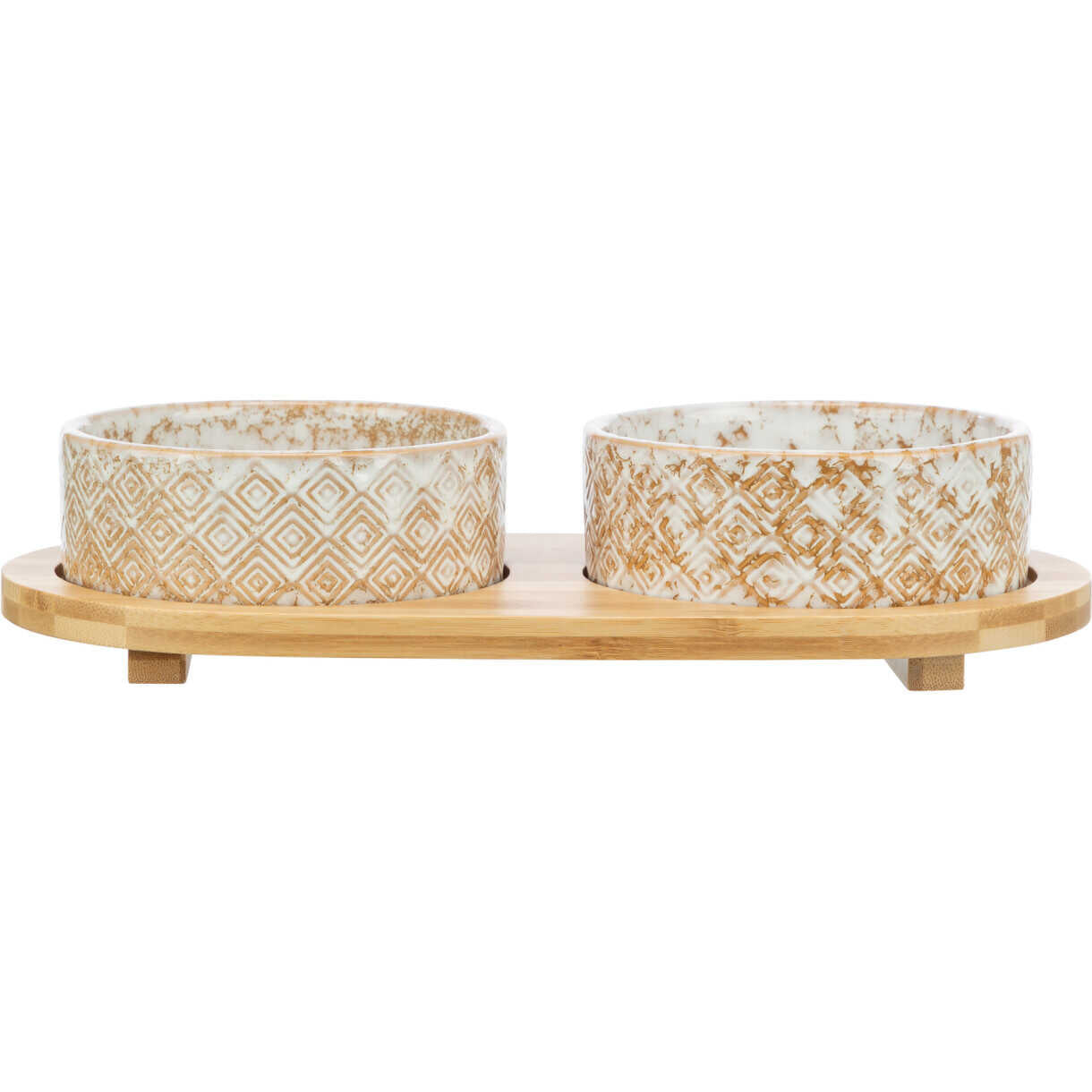 Trixie Skålesæt på bambusbakke