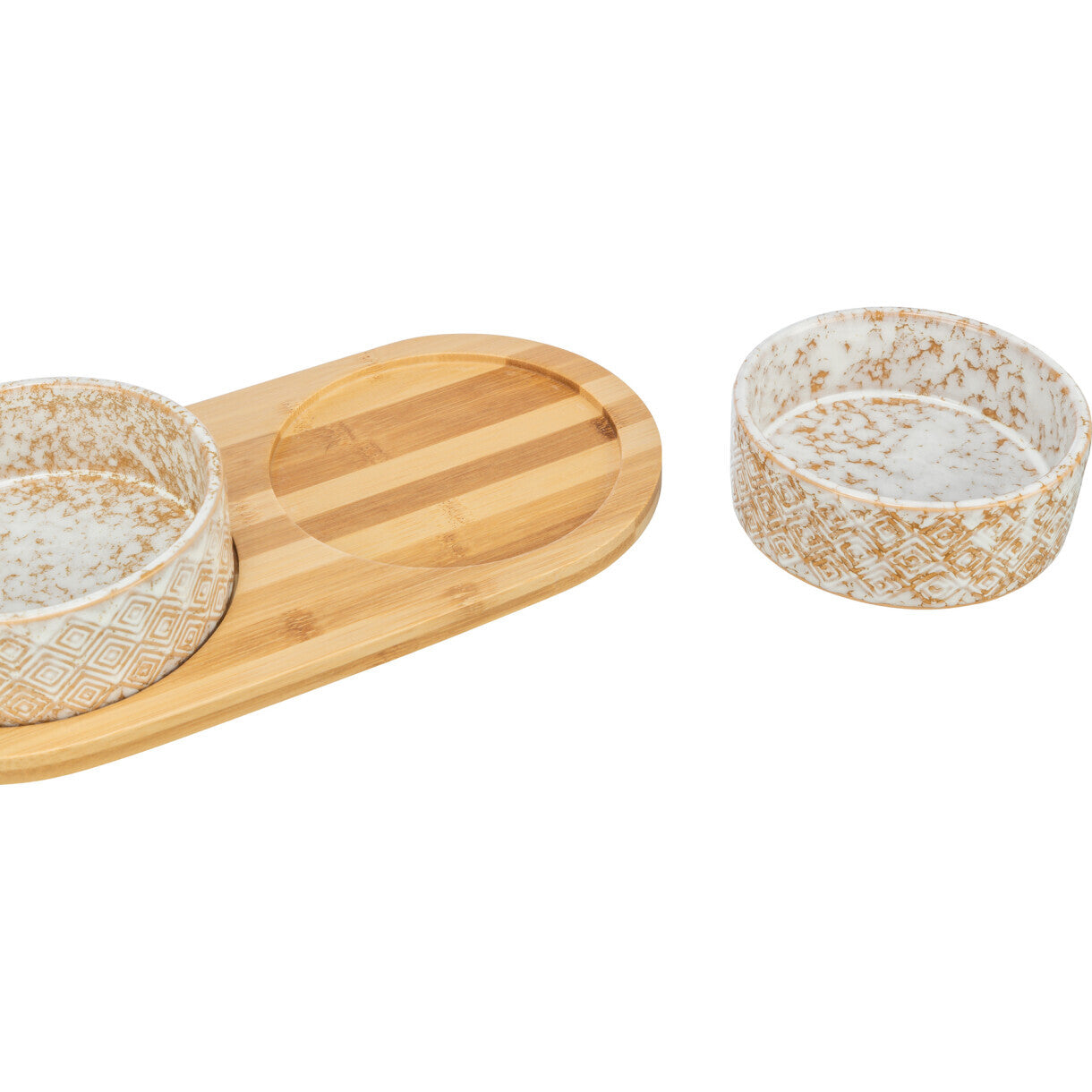 Trixie Skålesæt på bambusbakke