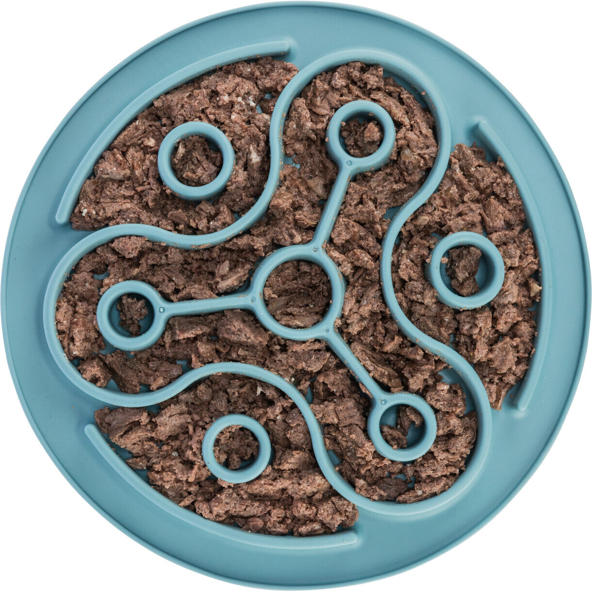 Trixie slikkeplade til hunde ø 28 cm - blå