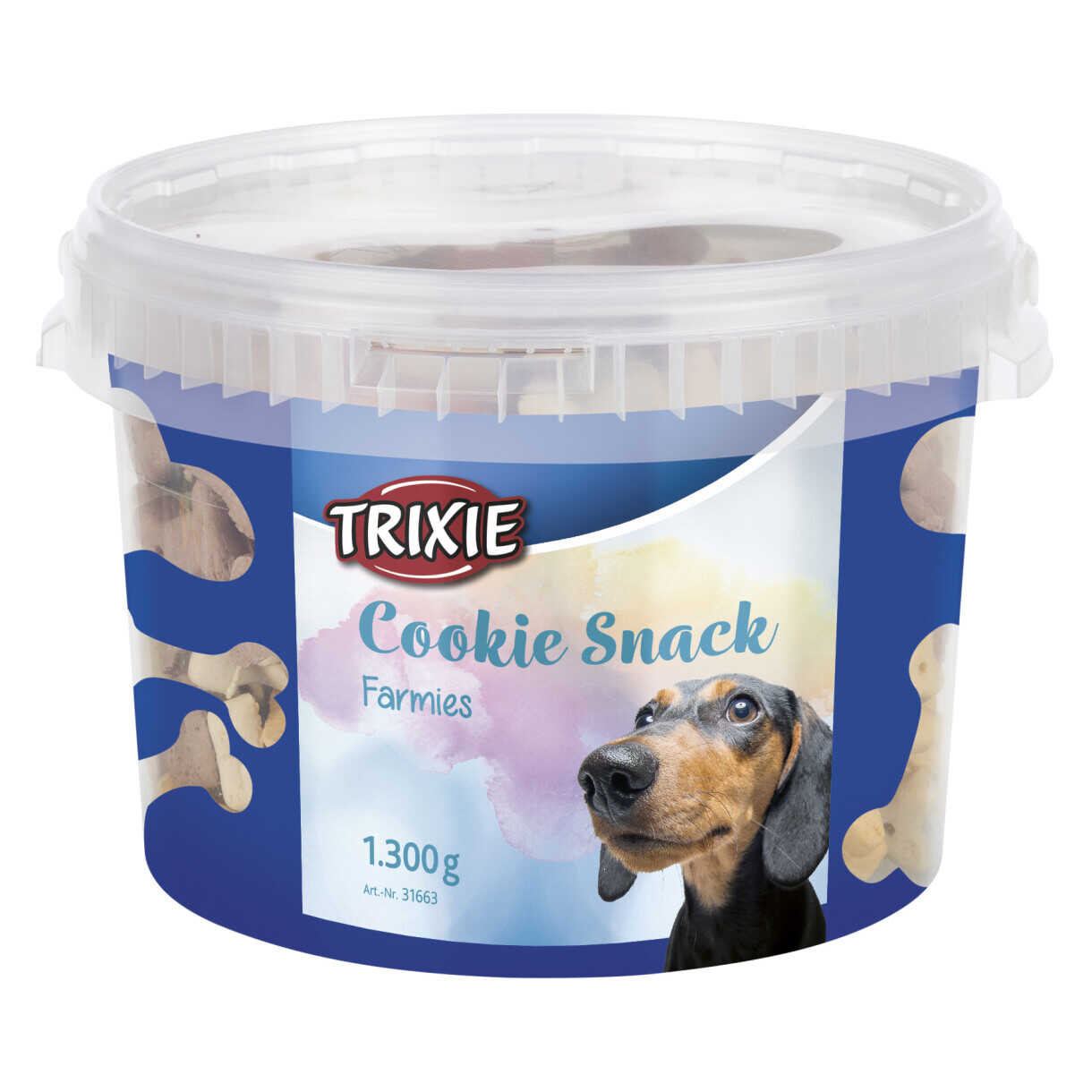 1,3 kg Trixie hundesnack formet som dyr - til mindre hunde under 10 kg