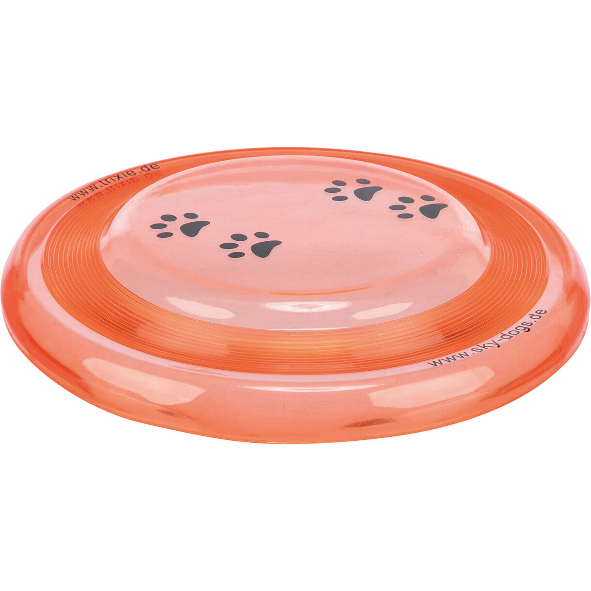 Trixie Hundelegetøj frisbee thermo plastic gummi - assorteret farver