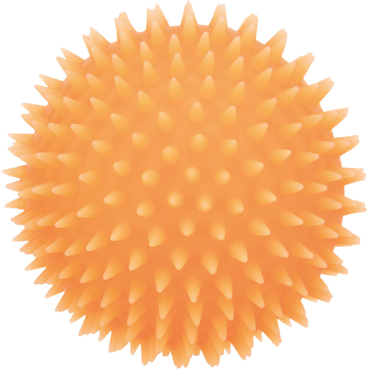 Trixie Hundelegetøj Neon pindsvinebold i vinyl med lyd - ø 10 cm