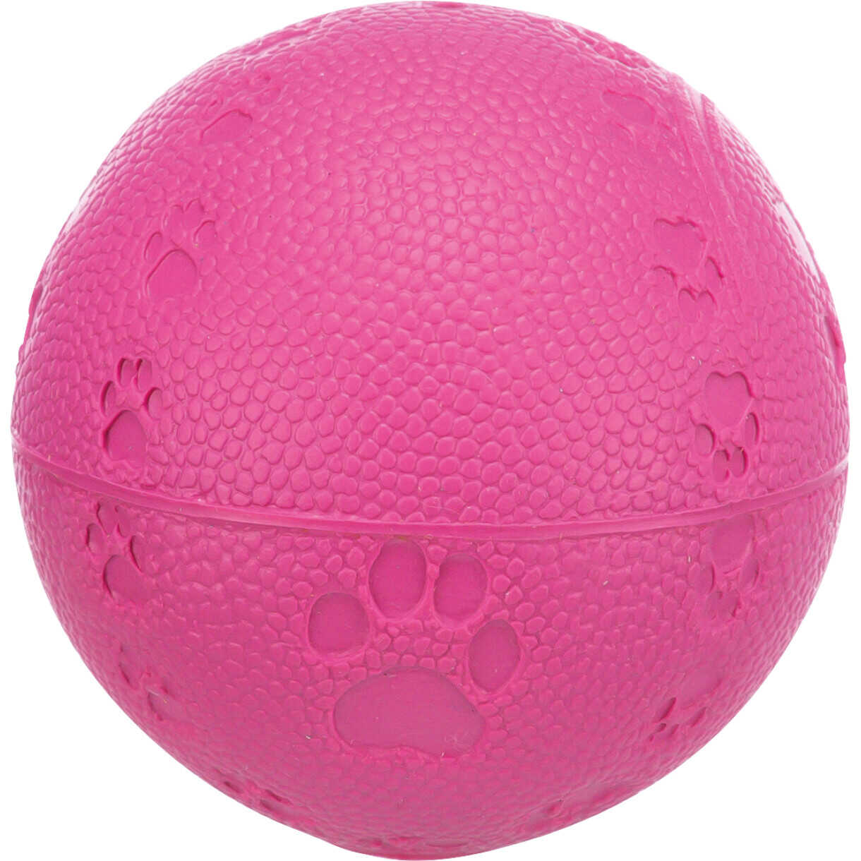 Trixie Hundelegetøj Bold i naturgummi med lyd