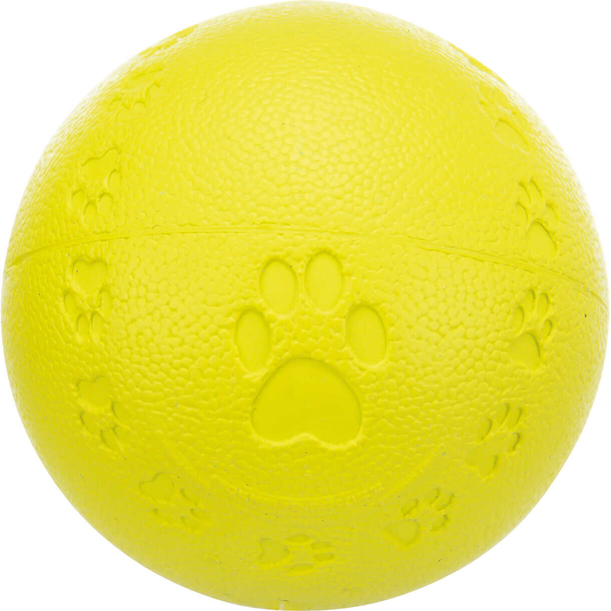 Trixie Hundelegetøj Bold i naturgummi med lyd