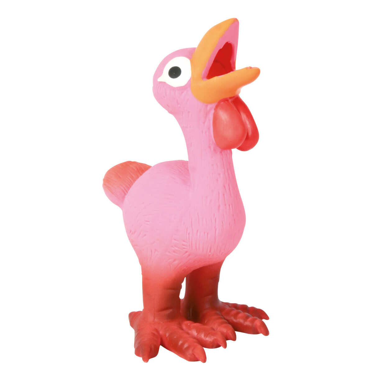 Trixie Hundelegetøj Kylling i latex med lyd - 14 cm - assorteret farver