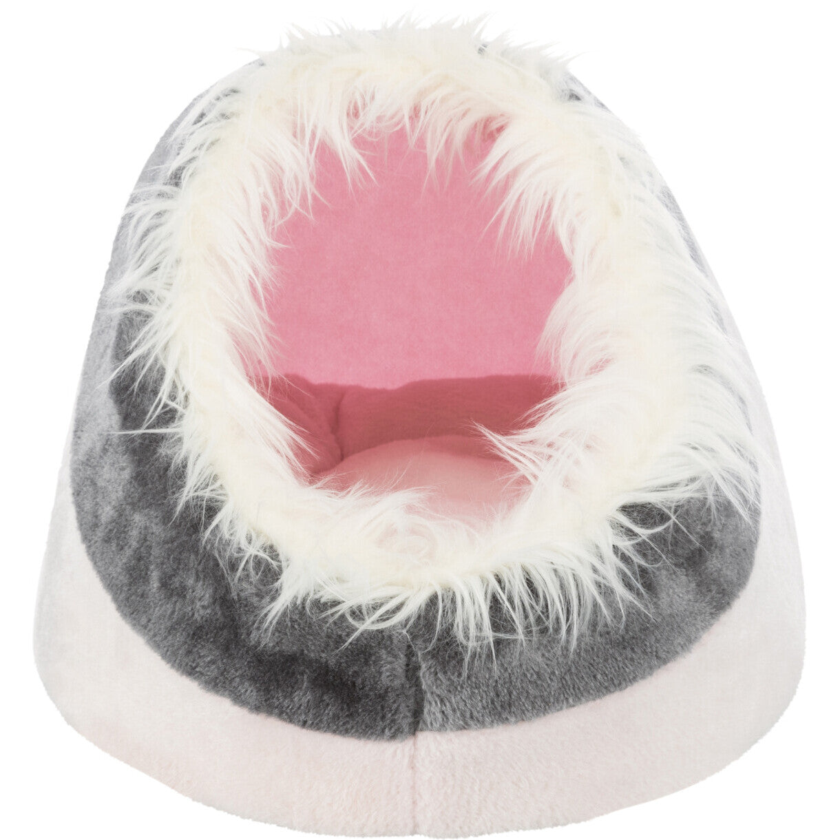 Trixie Minou hunde og kattehule 35x41x26 cm - grå/rosa