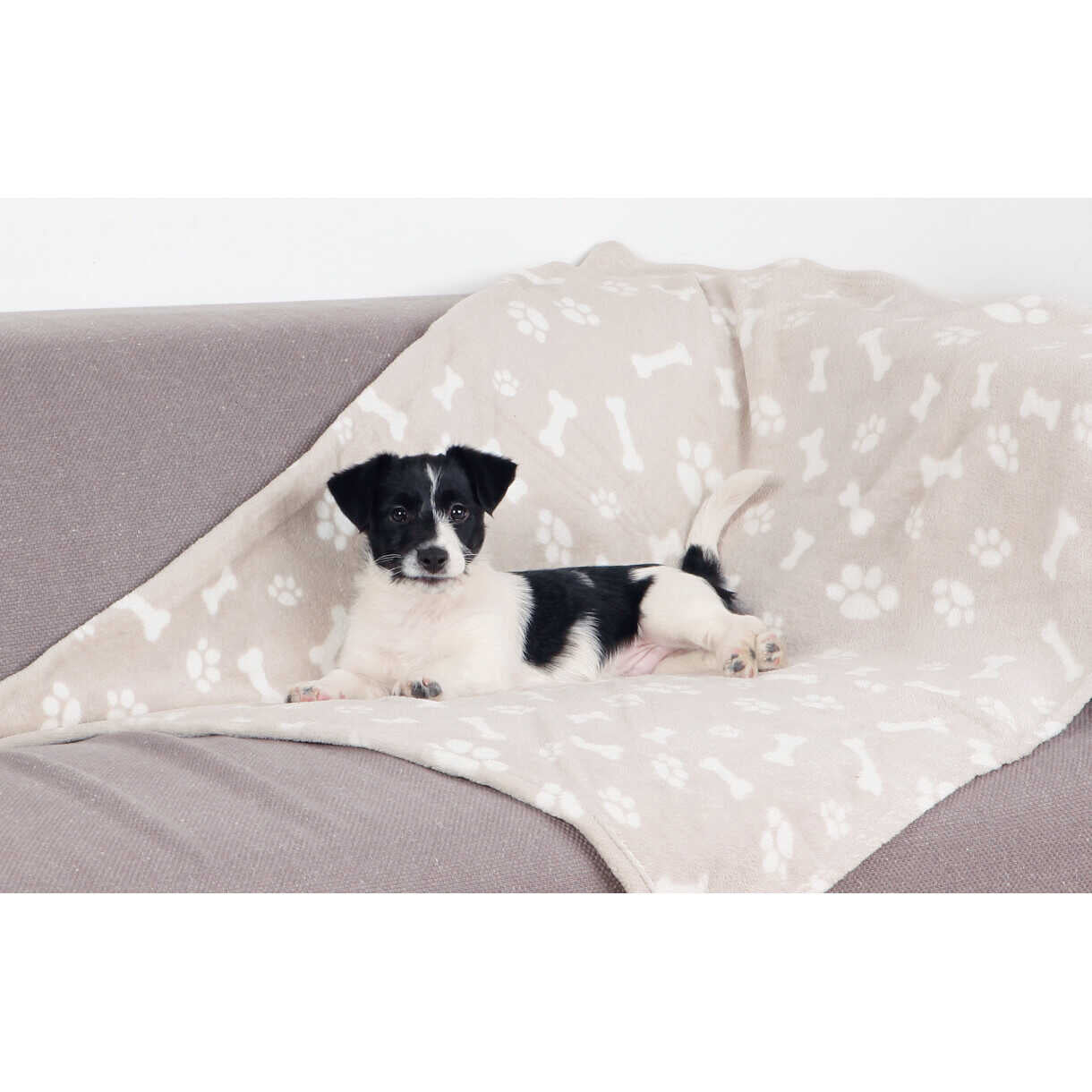 Trixie hundetæppe Kenny plys - Beige