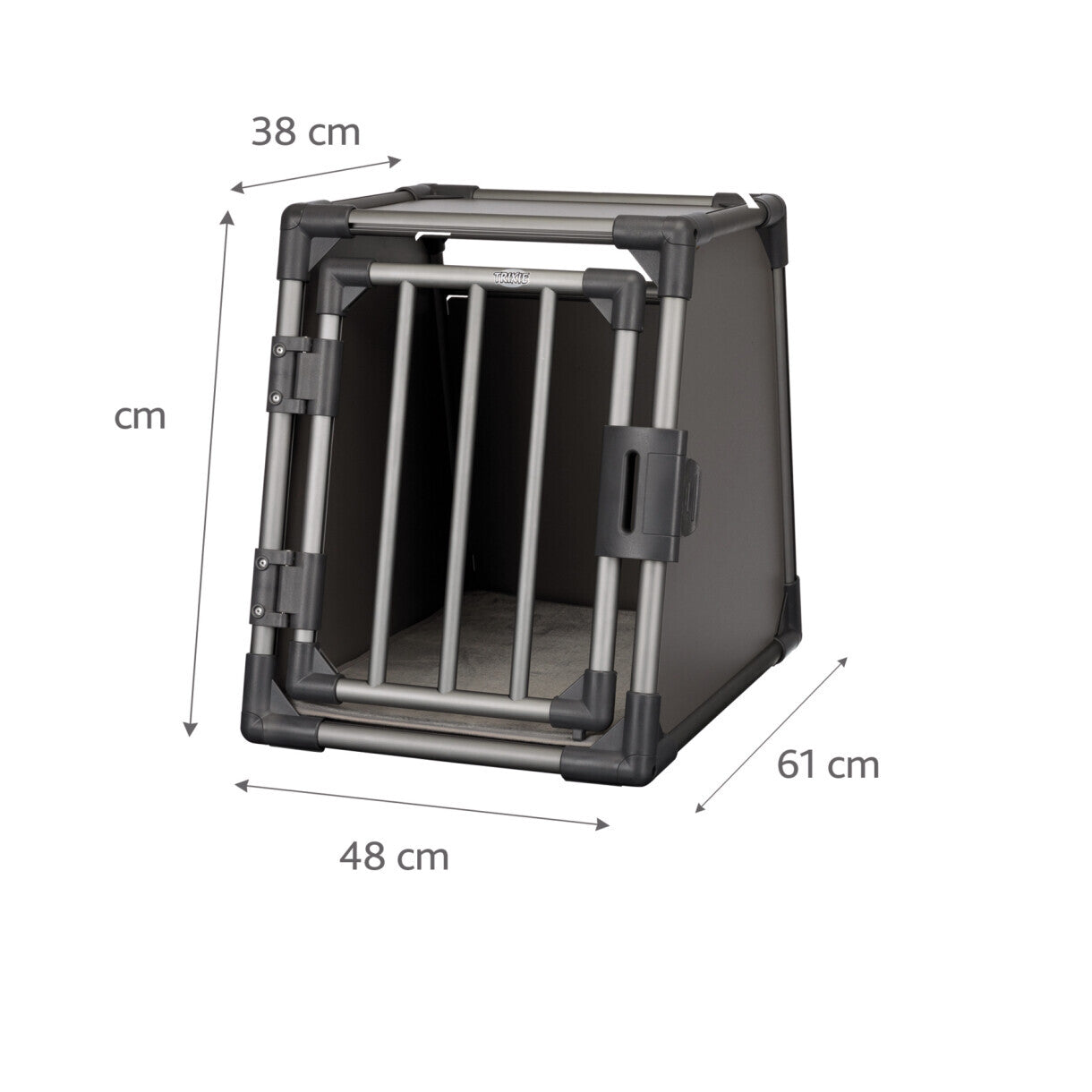 Trixie Transportbur til hunde i aluminium