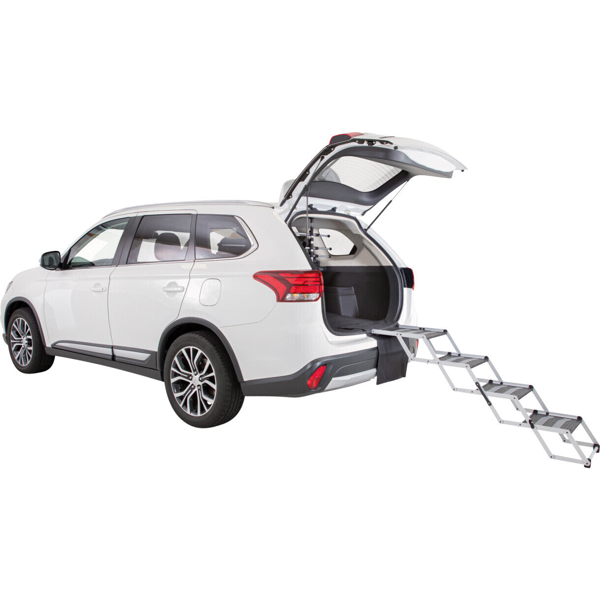 Trixie 4-step foldbar trin i aluminium og plastik