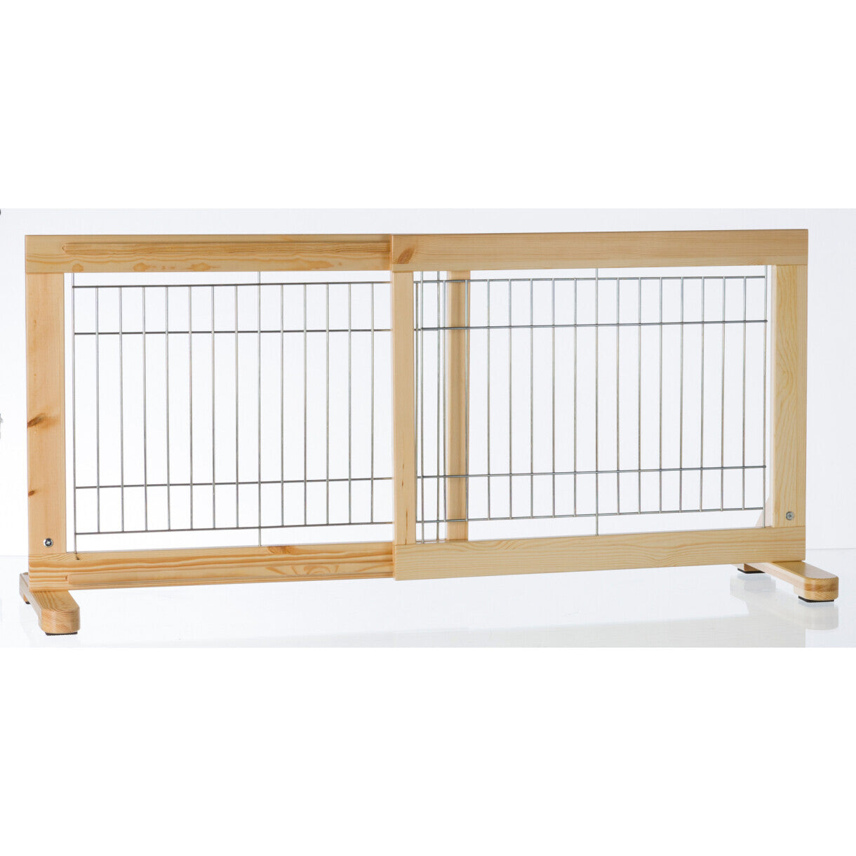 Trixie Hundegitter i træ - 65-108 x 50 x 31 cm - fyrretræ