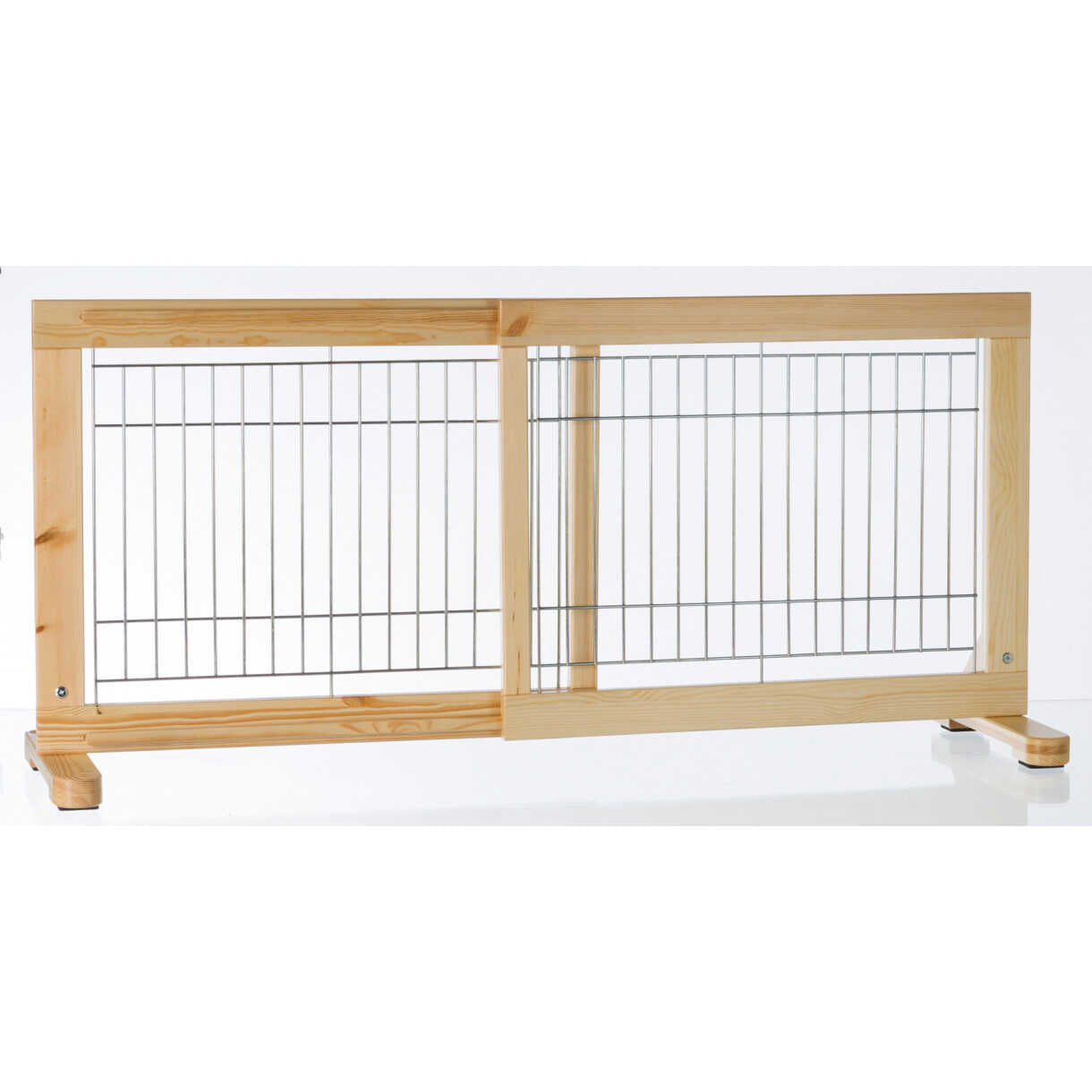 Trixie Hundegitter i træ - 65-108 x 50 x 31 cm - fyrretræ