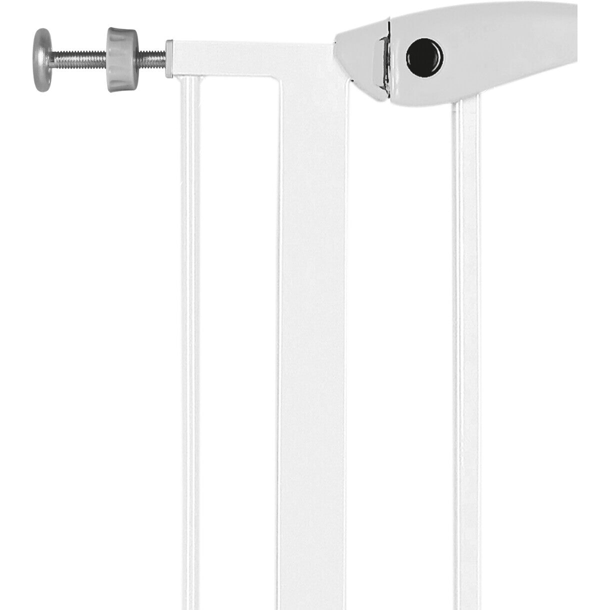 Trixie Hundegitter i metal 75-85 x 76 cm - hvid