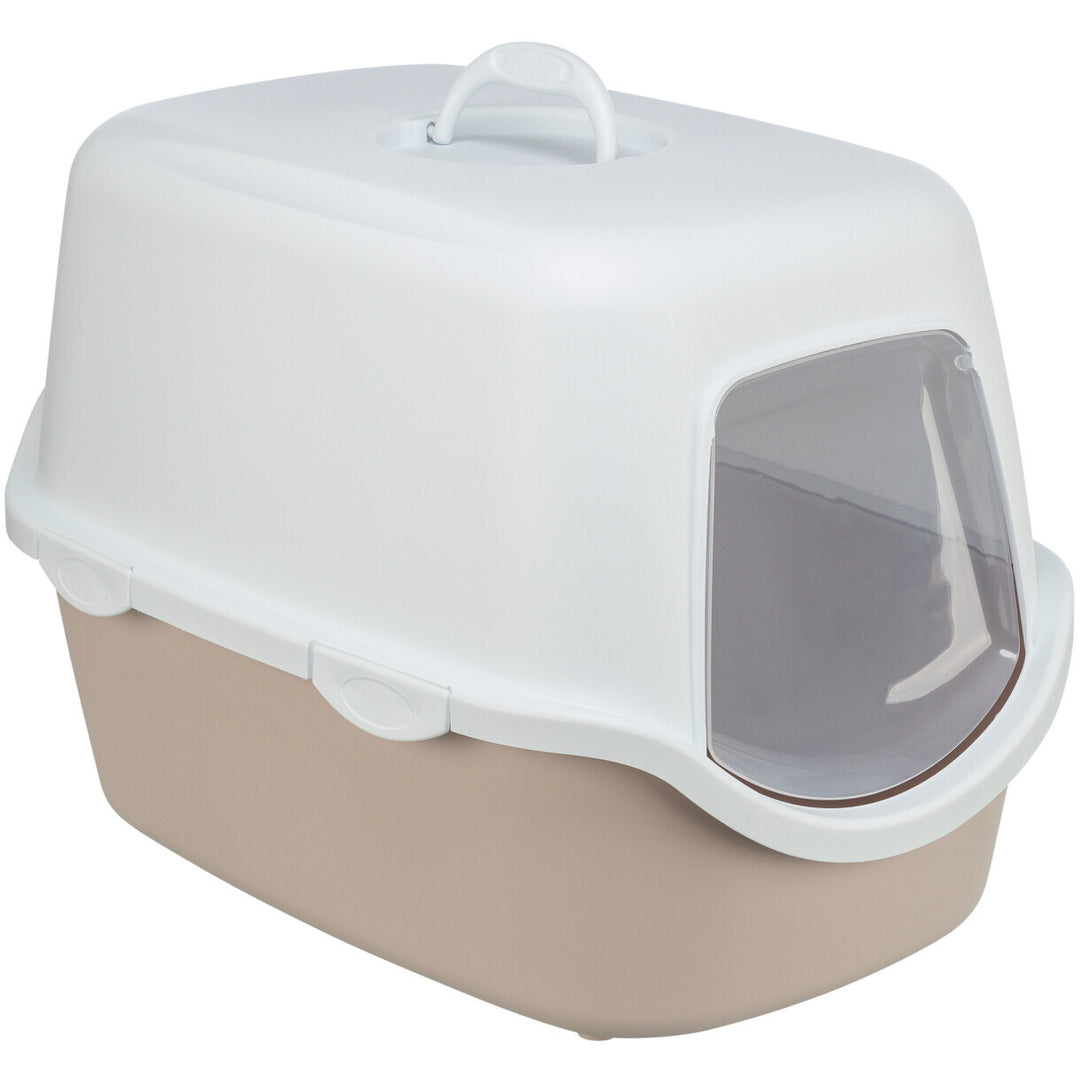 Trixie Vico kattetoilet 40x40x56 cm brun og hvid