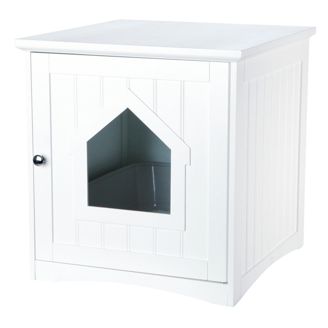 Trixie kattetoilet 49 x 51 x 51 cm hvid