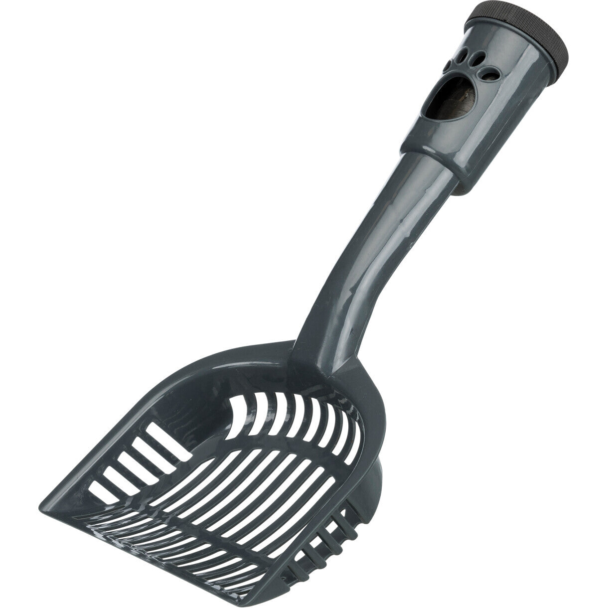 Trixie kattegrus skovl med hømhøm poser - 38 cm - assorteret farver