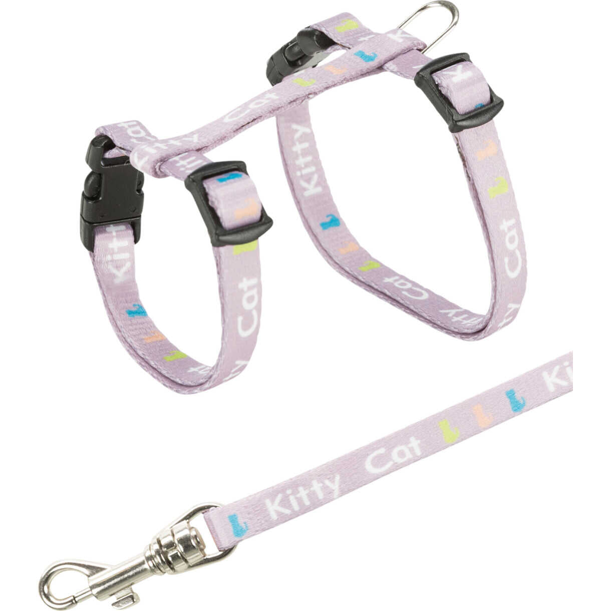 Trixie Killingesele med motiv og line 21-33 cm - 8 mm regulerbar - assorteret farver