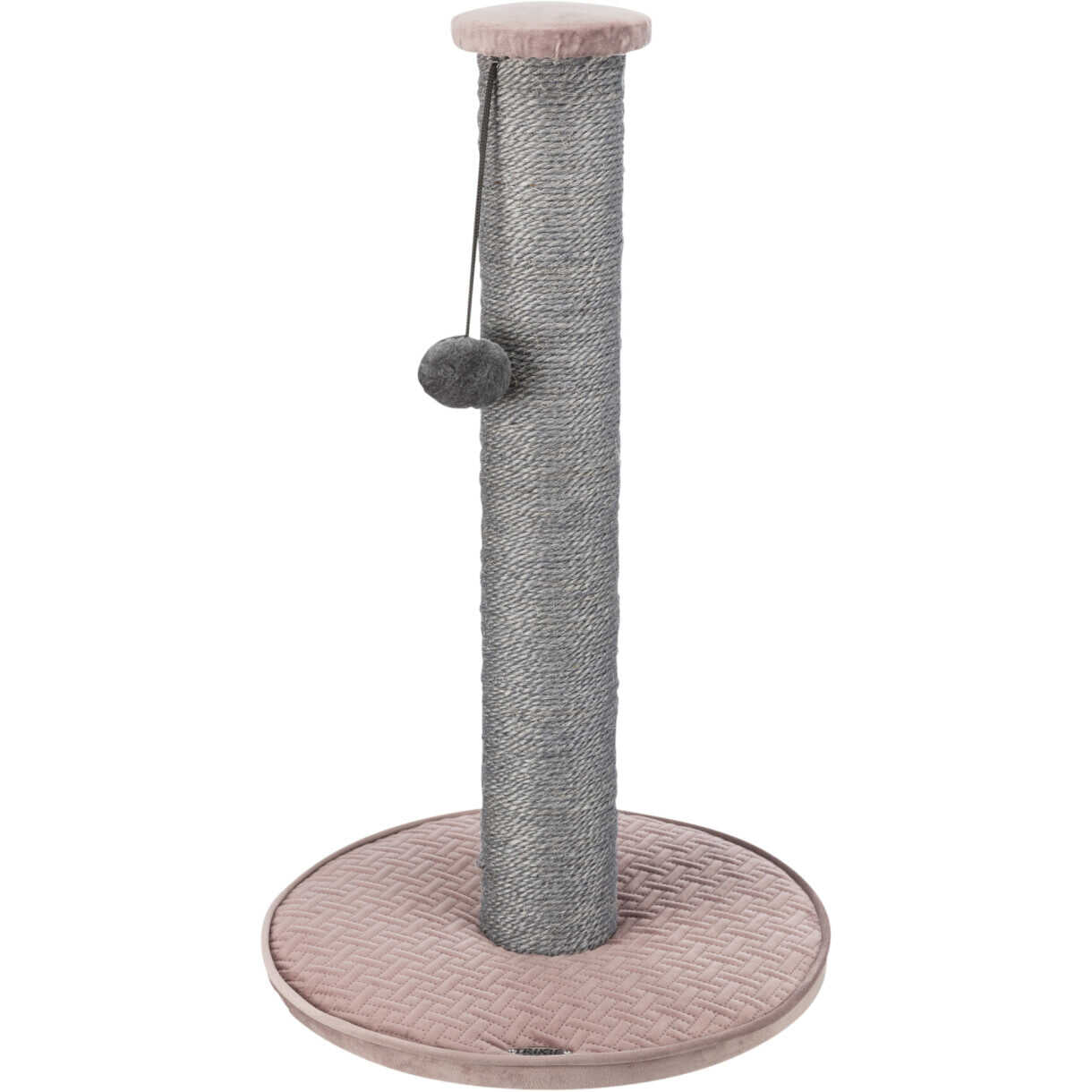Trixie Livia kradsetræ med legebold 64 cm grå og pink