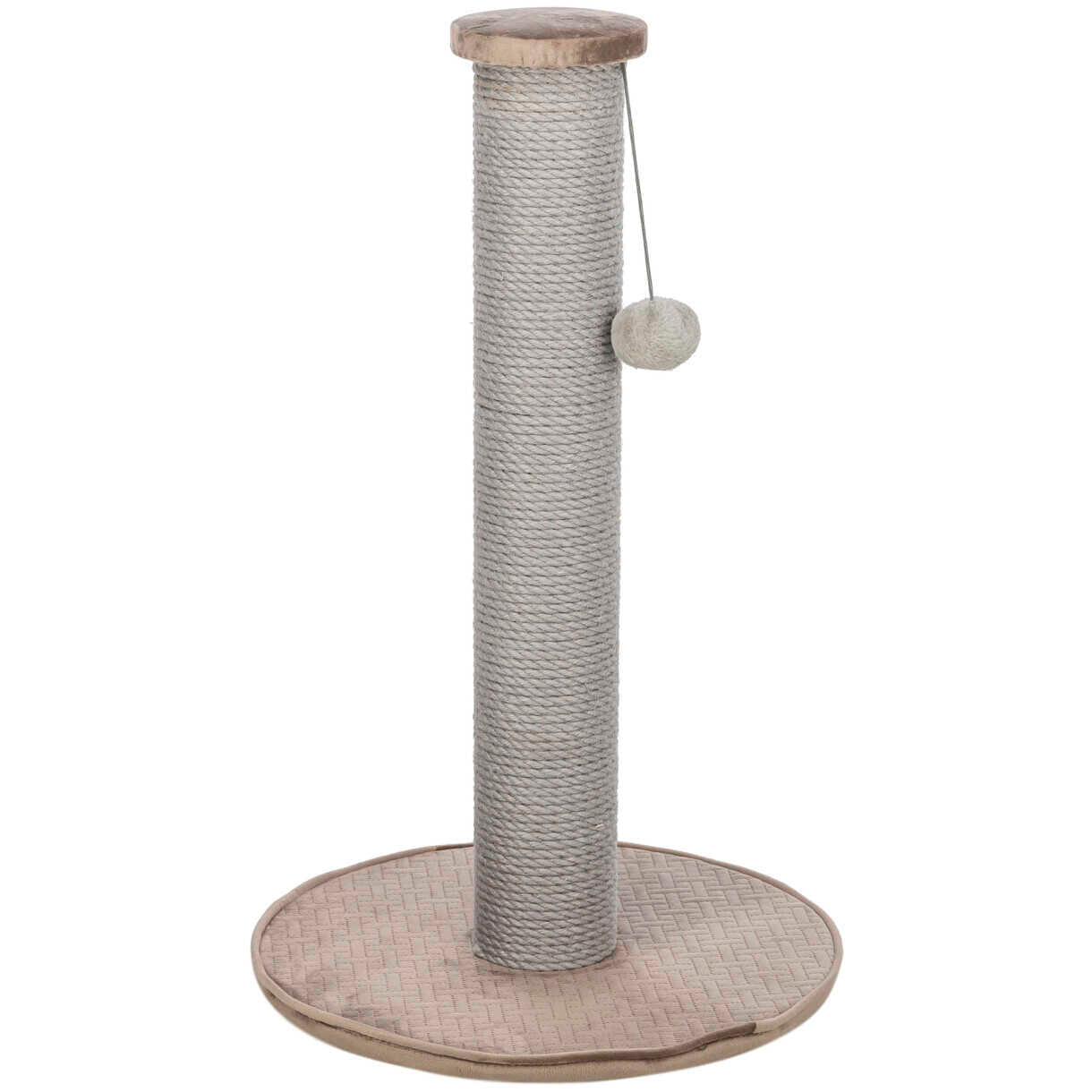Trixie Livia kradsetræ med legebold 64 cm grå og taupe