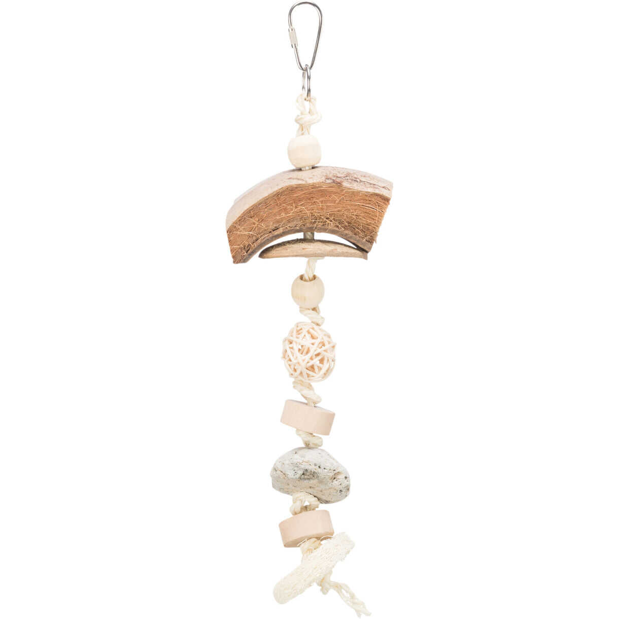 Trixie naturligt legetøj til kanariefugle og undulater 35 cm