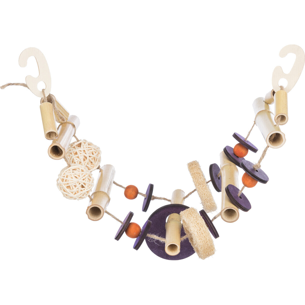 Trixie Fuglelegetøj hængebro i bambus - 45 cm