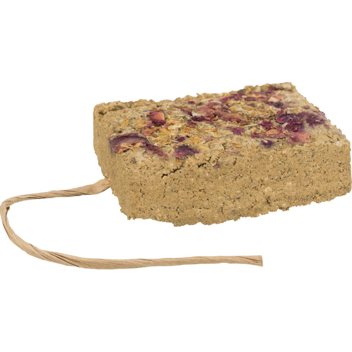 Trixie gnaver godbidder god mod tænderne mursten af ler med blomster 100 g