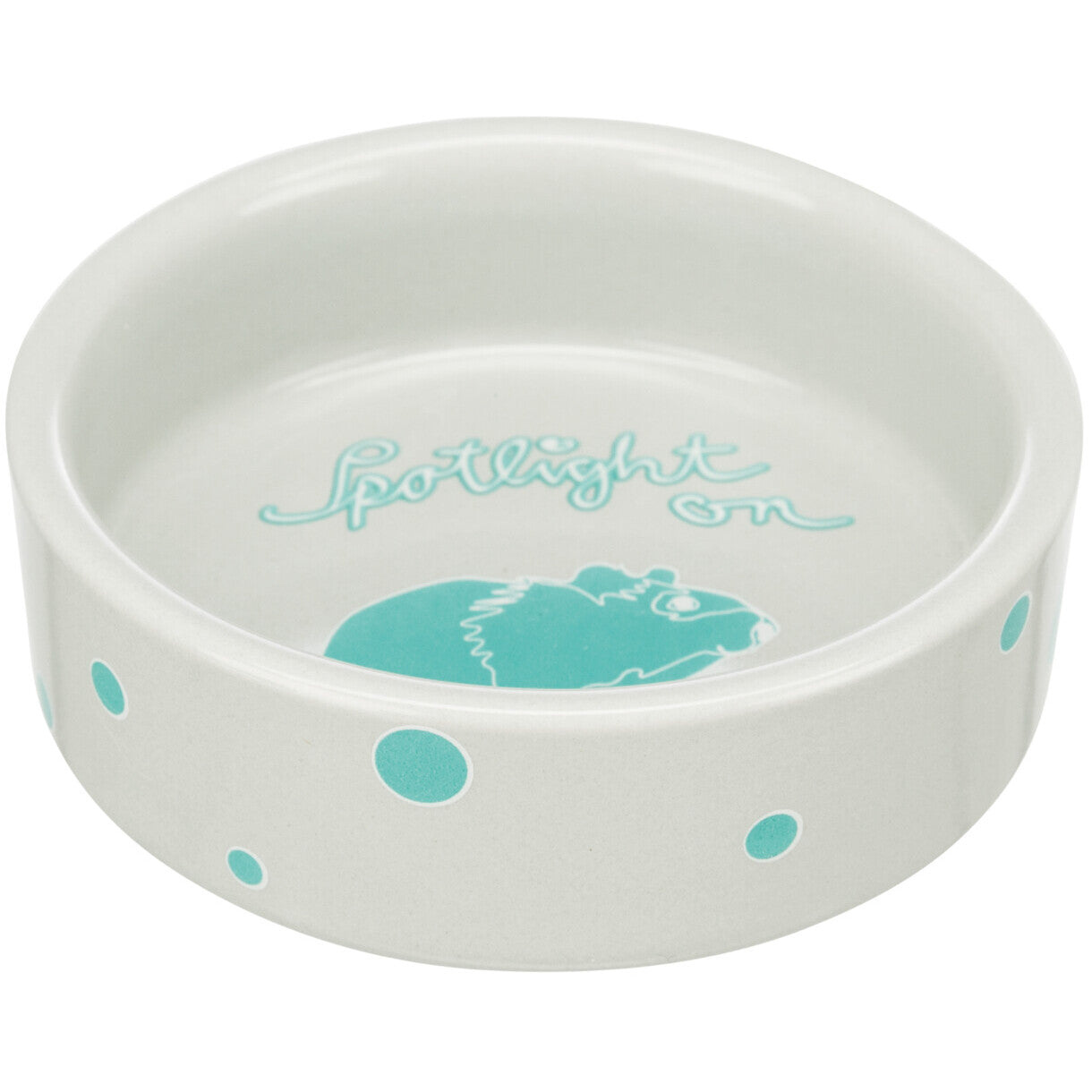 Trixie Hamsterskål i keramik 90 ml  - ø 8 cm assorteret farver