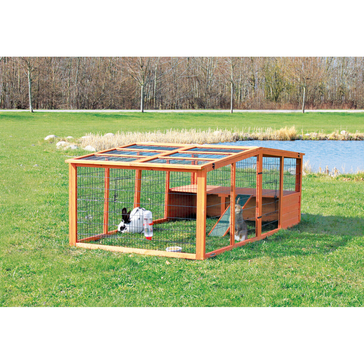 Trixie Natura kaninløbegård Alma 240 x 79 x 116 cm.
