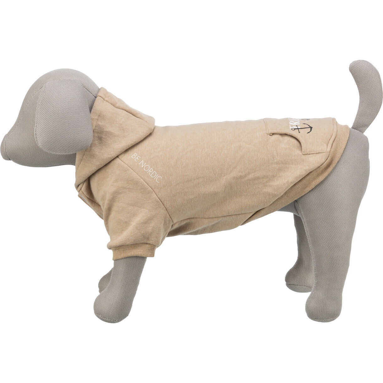 Trixie BE NORDIC Flensburg hoodie til hunde - Sand