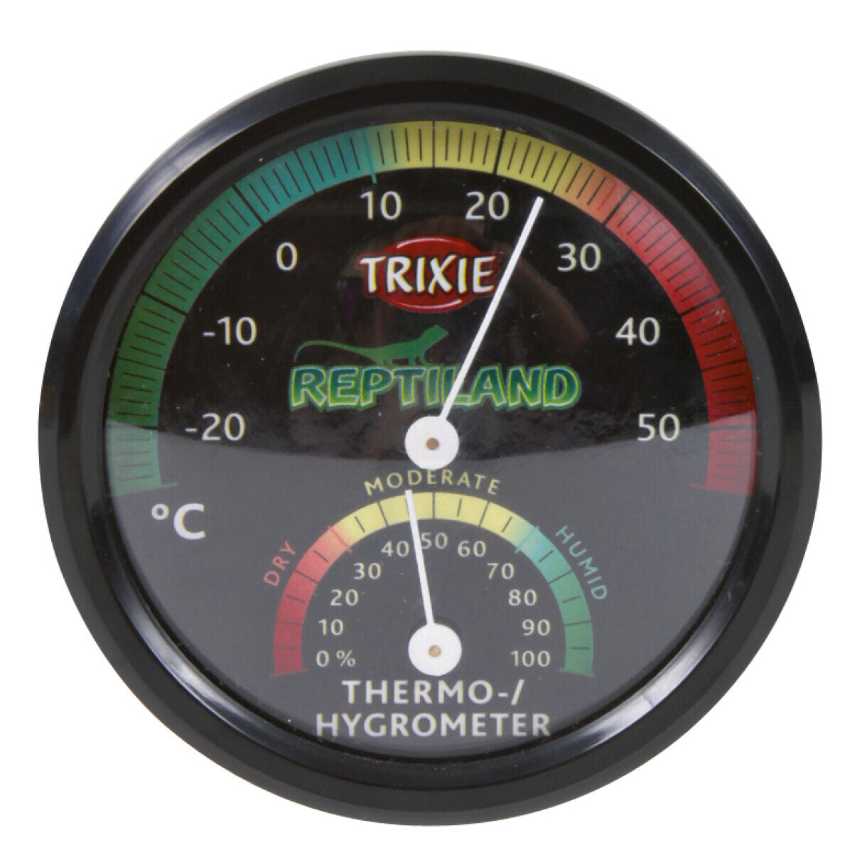 Trixie  terrarie Thermo og Hygrometer analog, ø7,5 cm