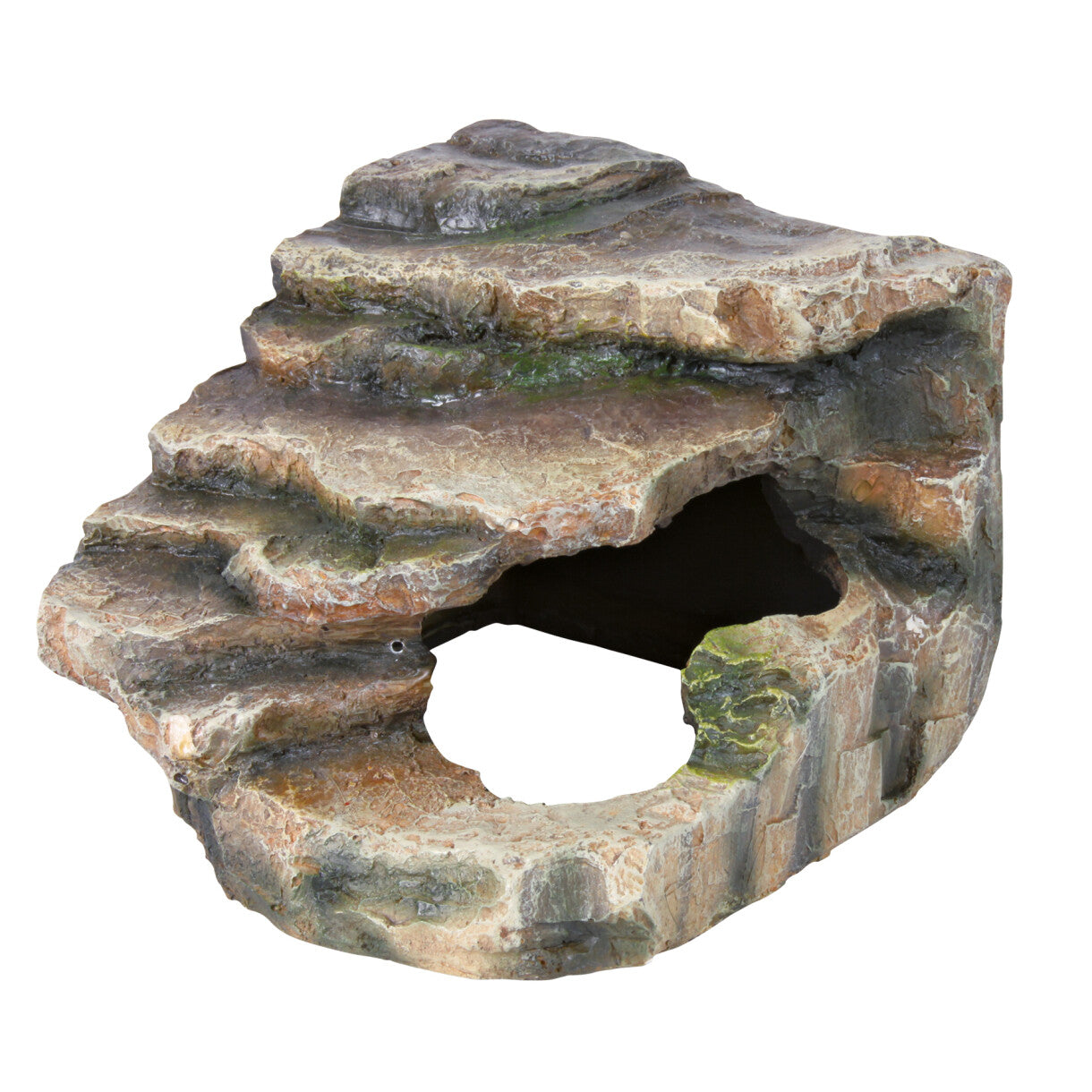 Trixie Hjørnesten med hule og platform til Reptiler