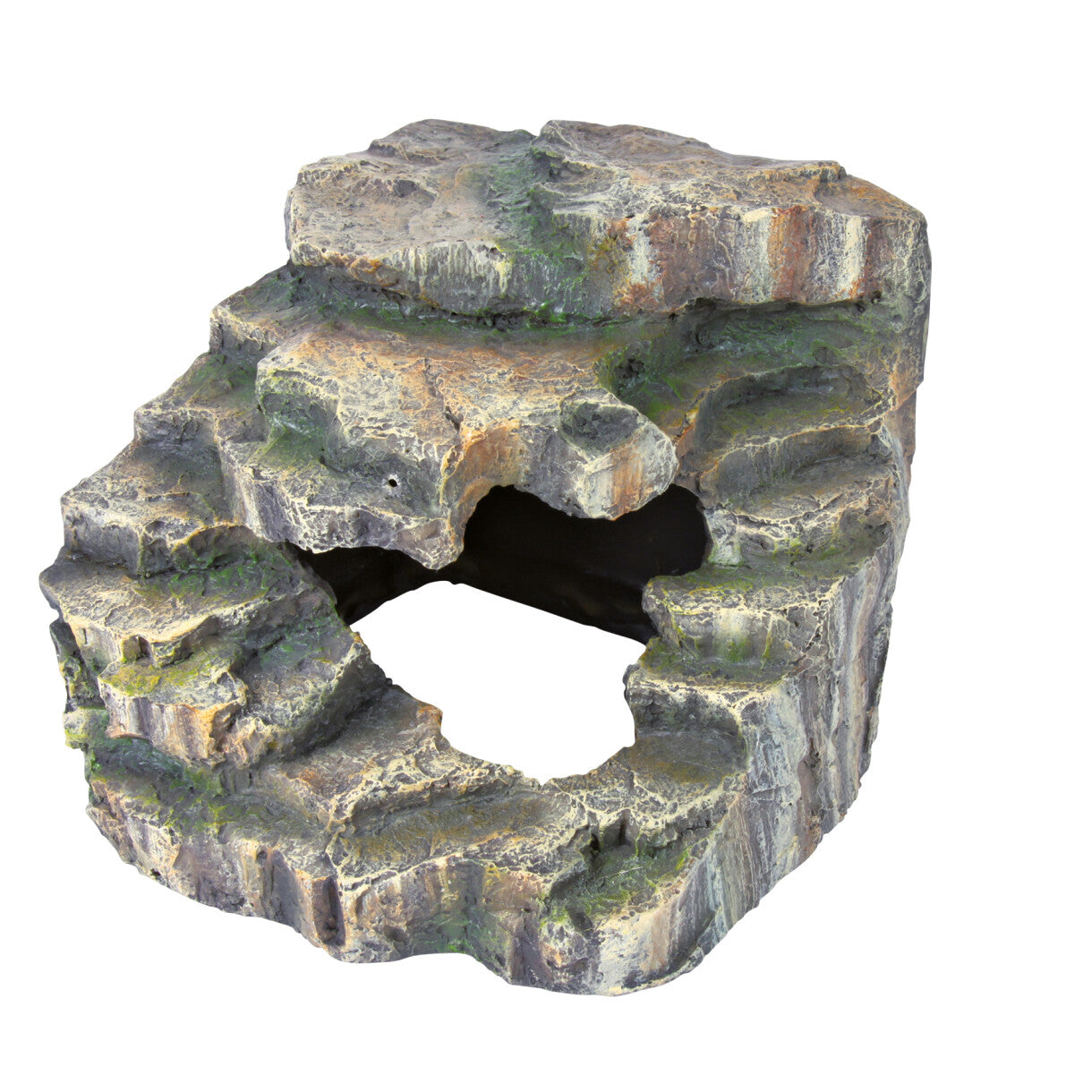 Trixie Hjørnesten med hule og platform til Reptiler