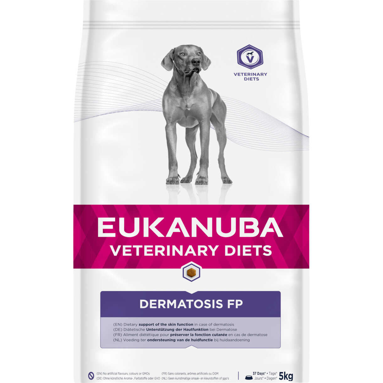5 kg Eukanuba hundefoder Dermatosis Veterinary Diets - til hunde med hudproblemer