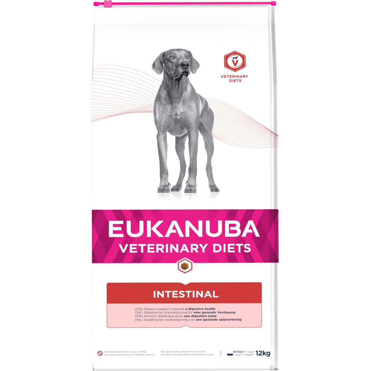 12 kg Eukanuba hundefoder veterinary intestinal diet med kylling og kalkun