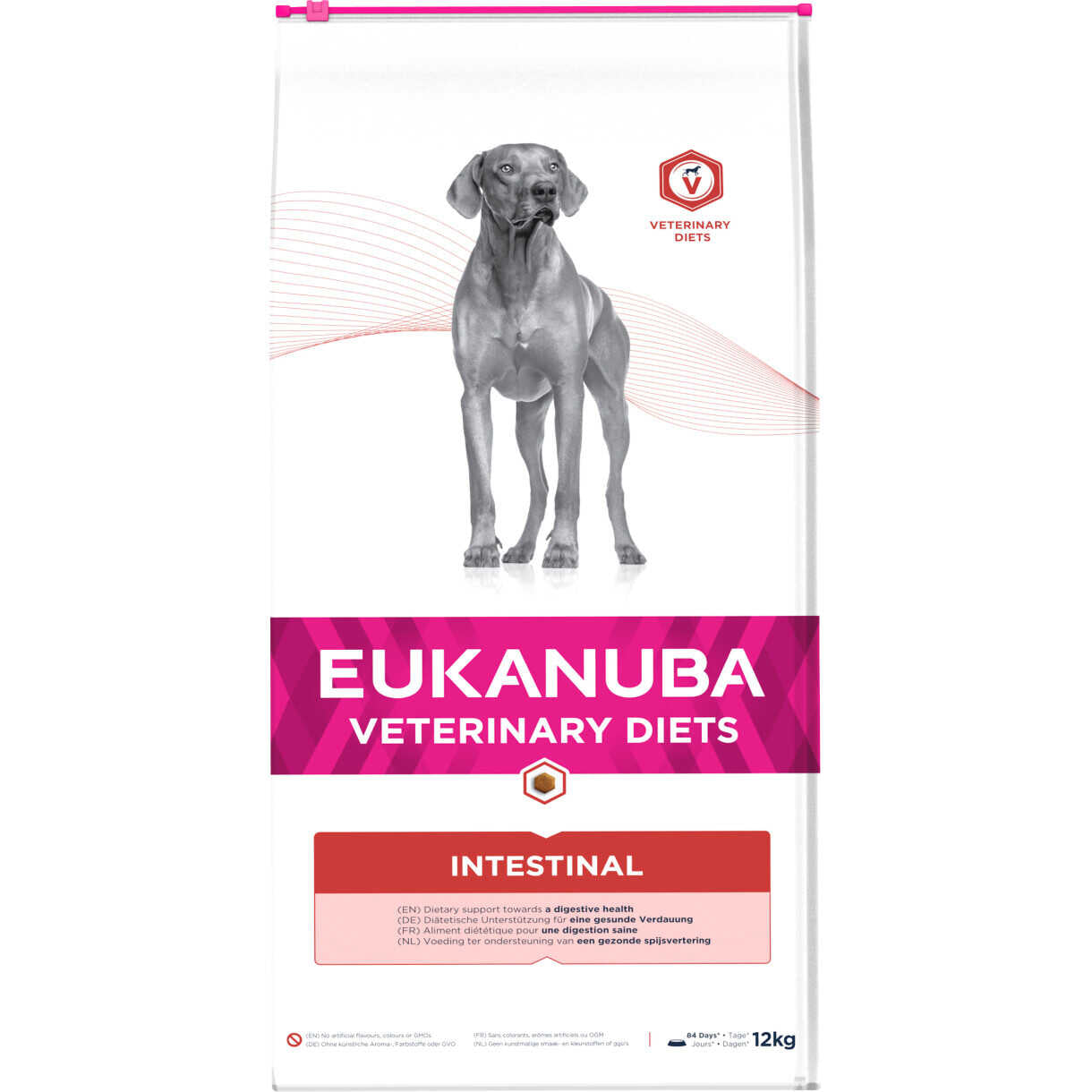 12 kg Eukanuba hundefoder veterinary intestinal diet med kylling og kalkun