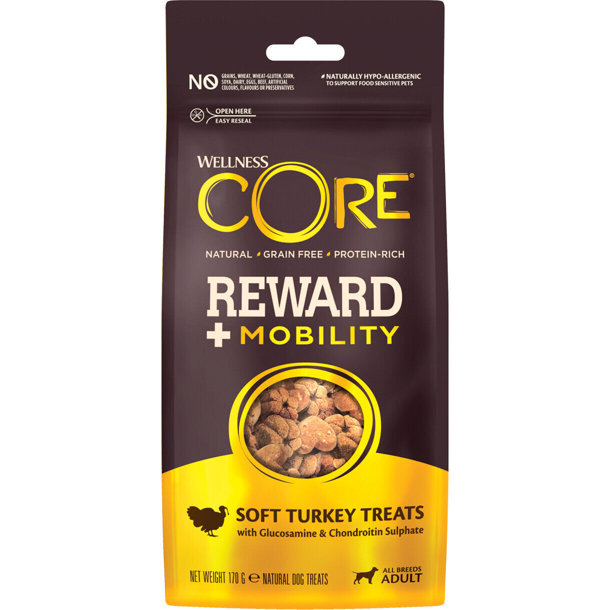 170 g CORE Reward+ Mobility hunde godbidder - kornfrit