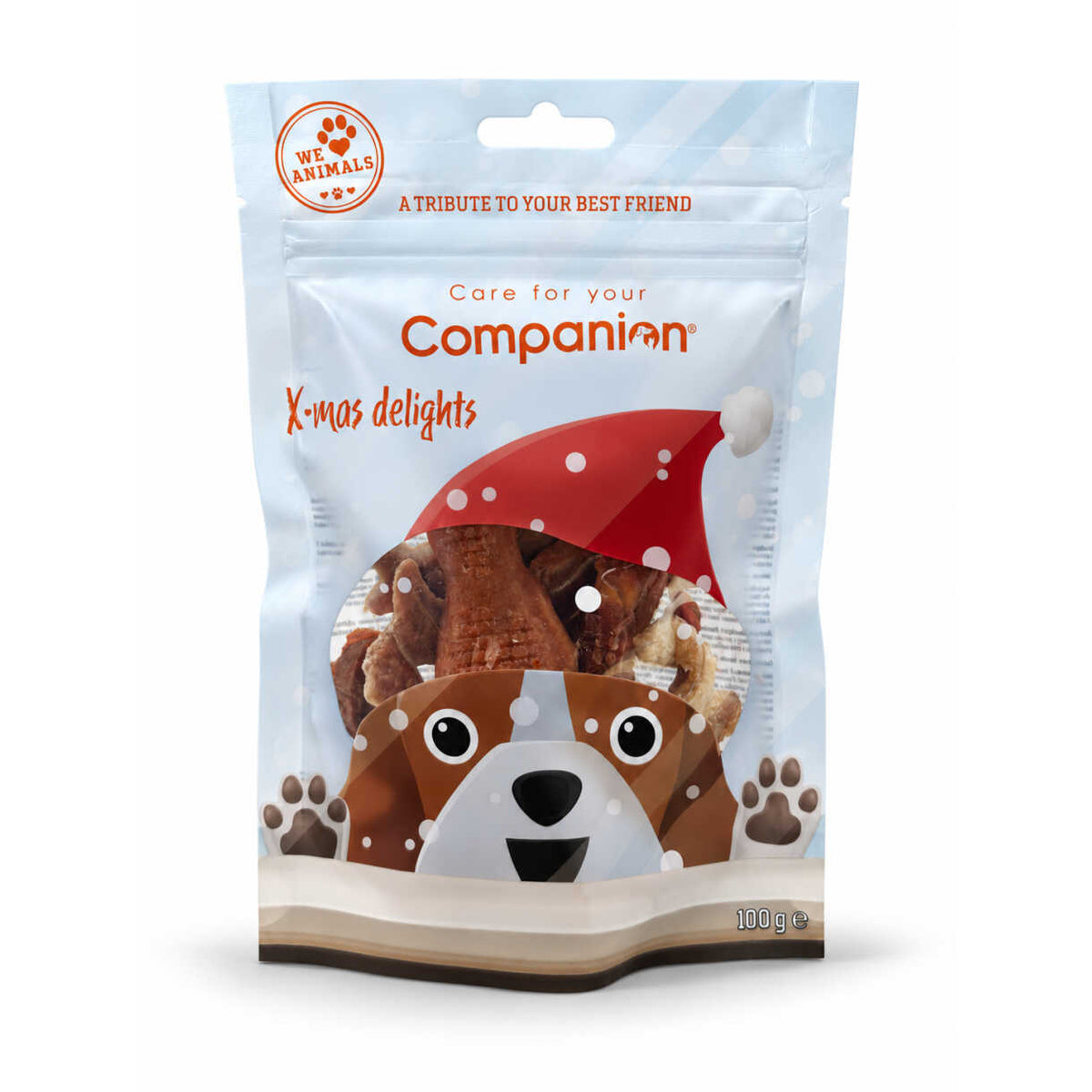 Companion Julesnackmix til hund
