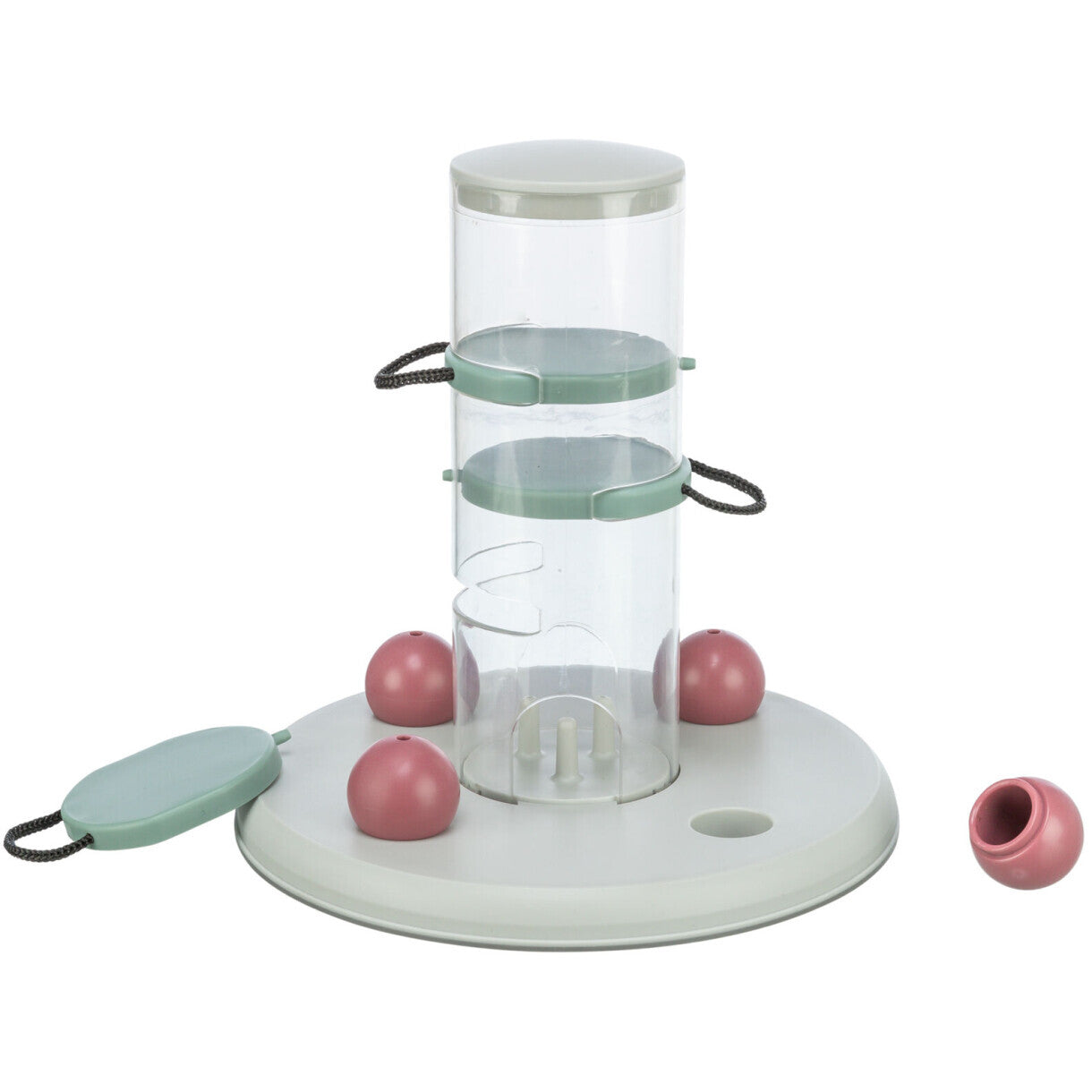 Trixie - Aktivitetslegetøj til katte snacktårn, plast, ø 25 × 27 cm